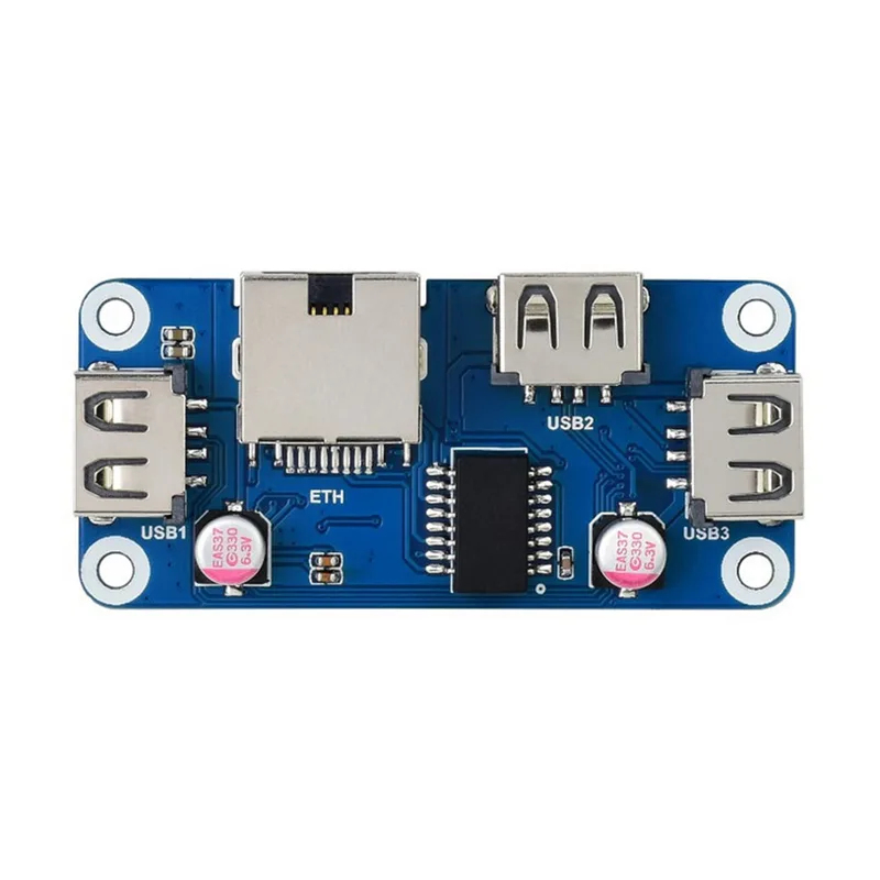 Zero 2W Ethernet USB HUB HAT E - Pi Zero ulasan dan harga