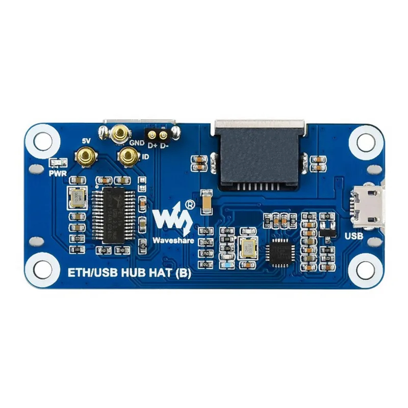 Zero 2W Ethernet USB HUB HAT E - Pi Zero ulasan dan harga