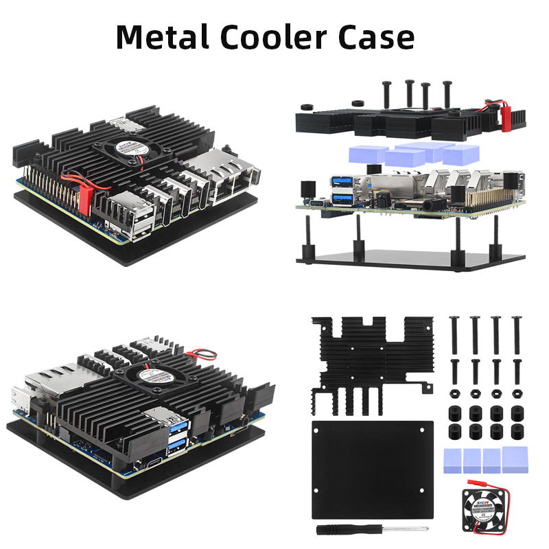 Orange Pi 5 Plus 4/8/16GB RAM  - Pi 4 Case ulasan dan harga