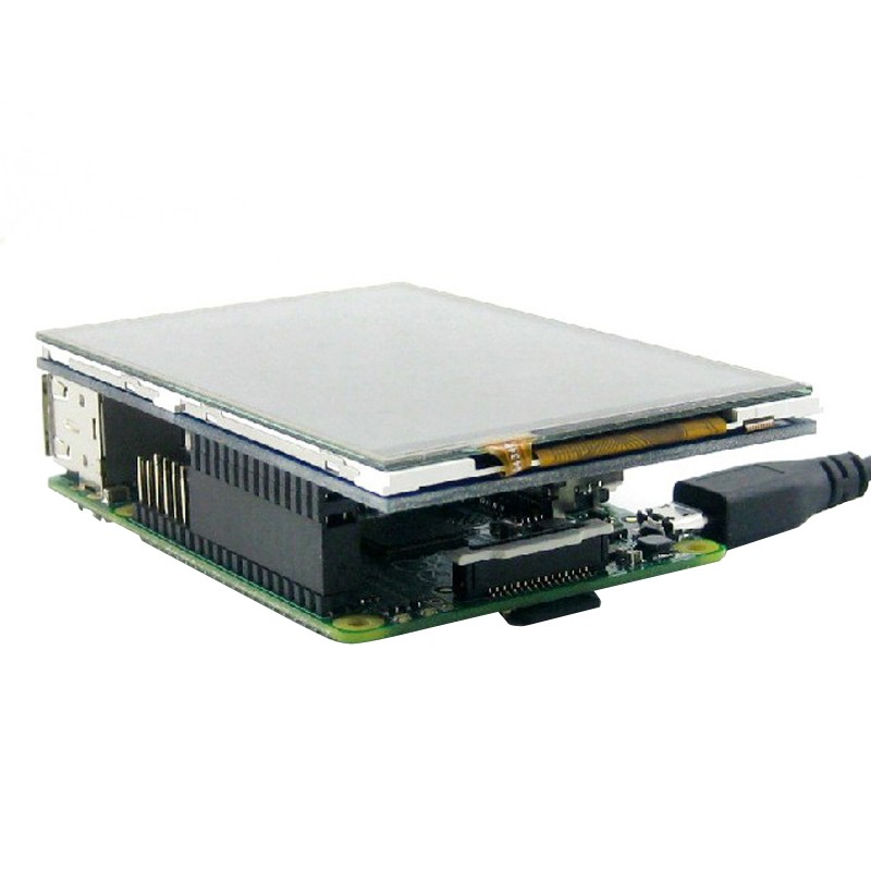 3.5 Inch LED TFT Touch Screen  - Pi Display ulasan dan harga