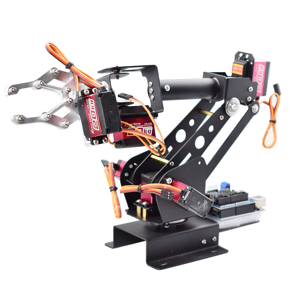 Ps2 Control 6 DOF Robotic Arm  - Arduino Kit ulasan dan harga