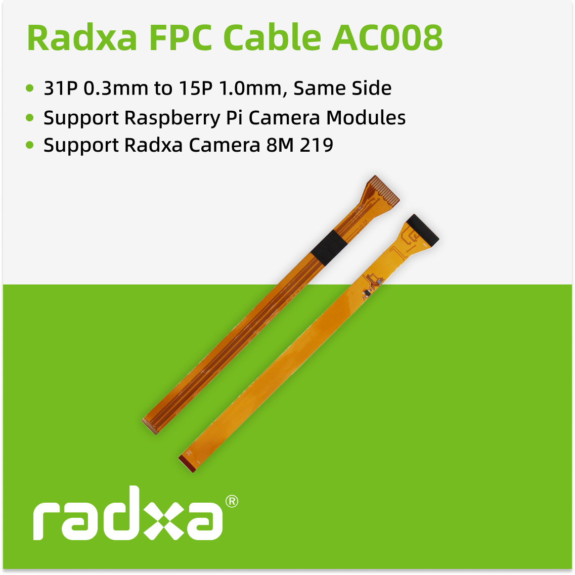 Radxa Camera FPC AC008 Cable f - Pi Camera Cable ulasan dan harga