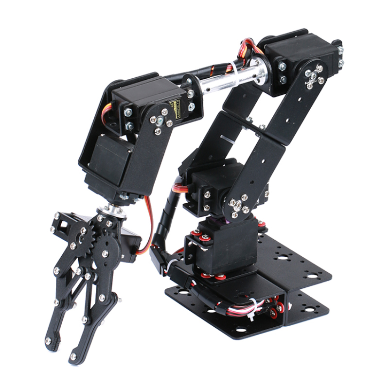 STEAM DIY 6 DOF Robot Metal Al - Arduino Kit ulasan dan harga